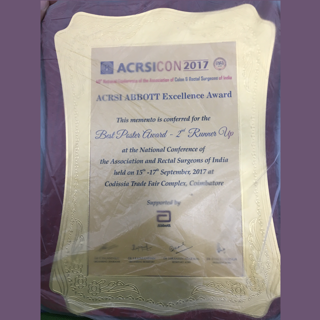 Acrsi abbott excellence award